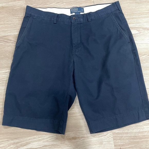 Polo Ralph Lauren Classic Fit Shorts Men's Size 34 Nautical Ink Blue - Picture 2 of 5